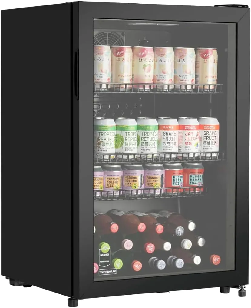 Bild von METRO Professional Getränkekühlschrank GSC2125B mit 118 Litern in Schwarz