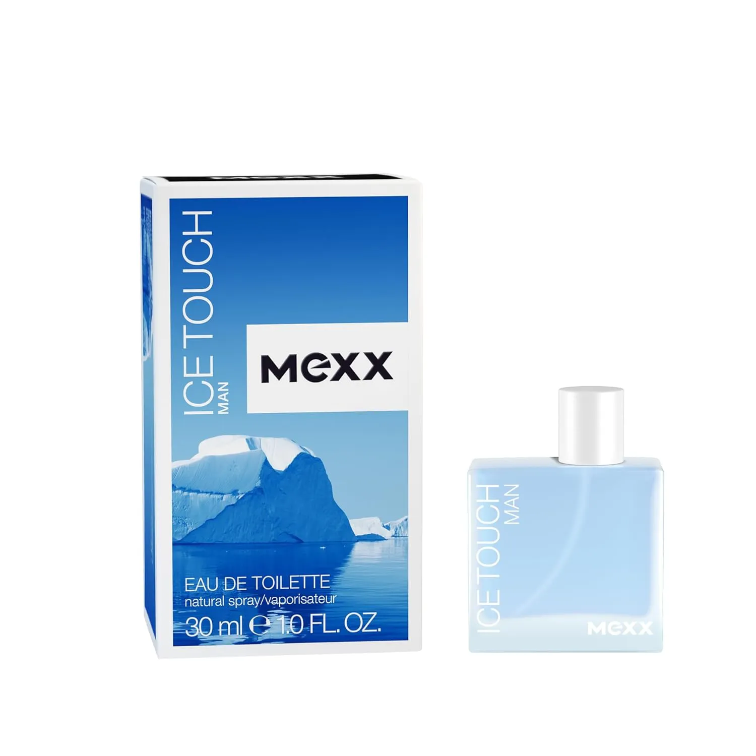 Bild von Mexx Ice Touch Man Eau de Toilette 30 ml für Herren mit erfrischenden Noten von Grapefruit, Zedern und Sandelholz