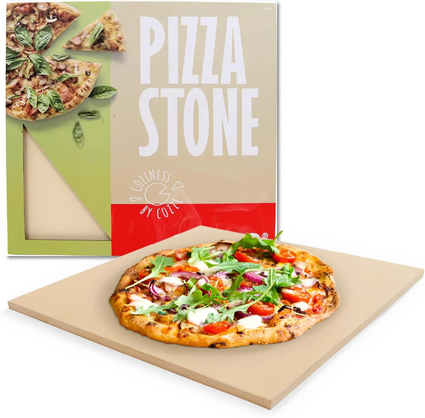 Bild von Millarco Pizzastein 42,5 x 42,5 cm für Cozze Pizzaofen
