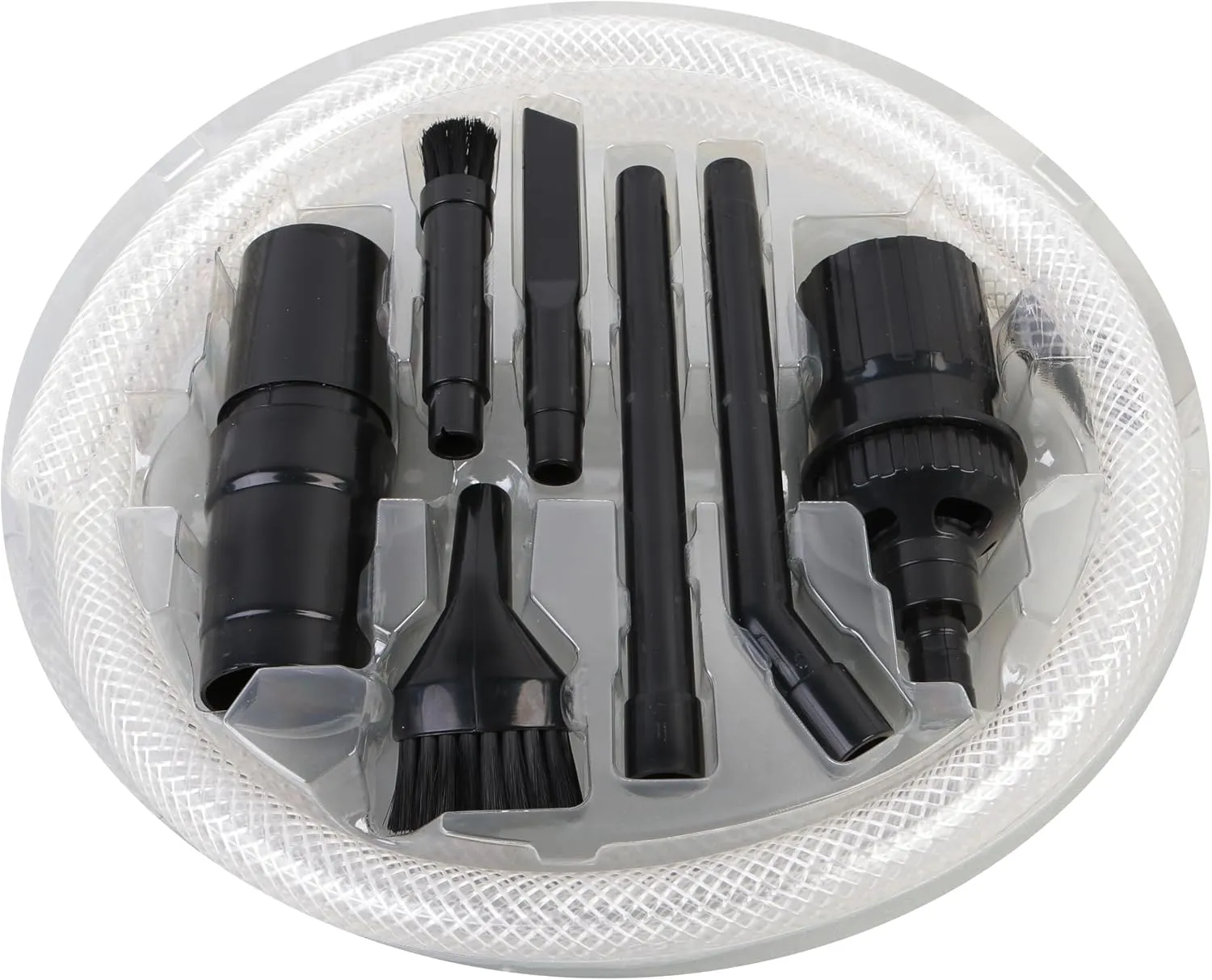 Bild von Minisaugset mit 8 Mikrodüsen und Adapter für Staubsauger mit 32 mm und 35 mm Anschluss, passend für über 98 Prozent aller Modelle