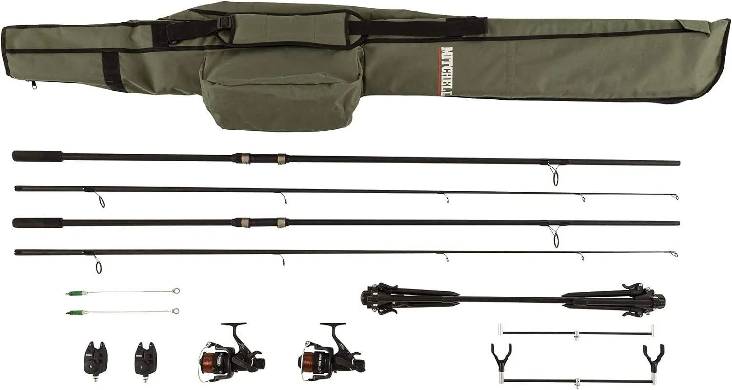 Bild von Mitchell GT Pro Karpfen Komplett-Set in Schwarz