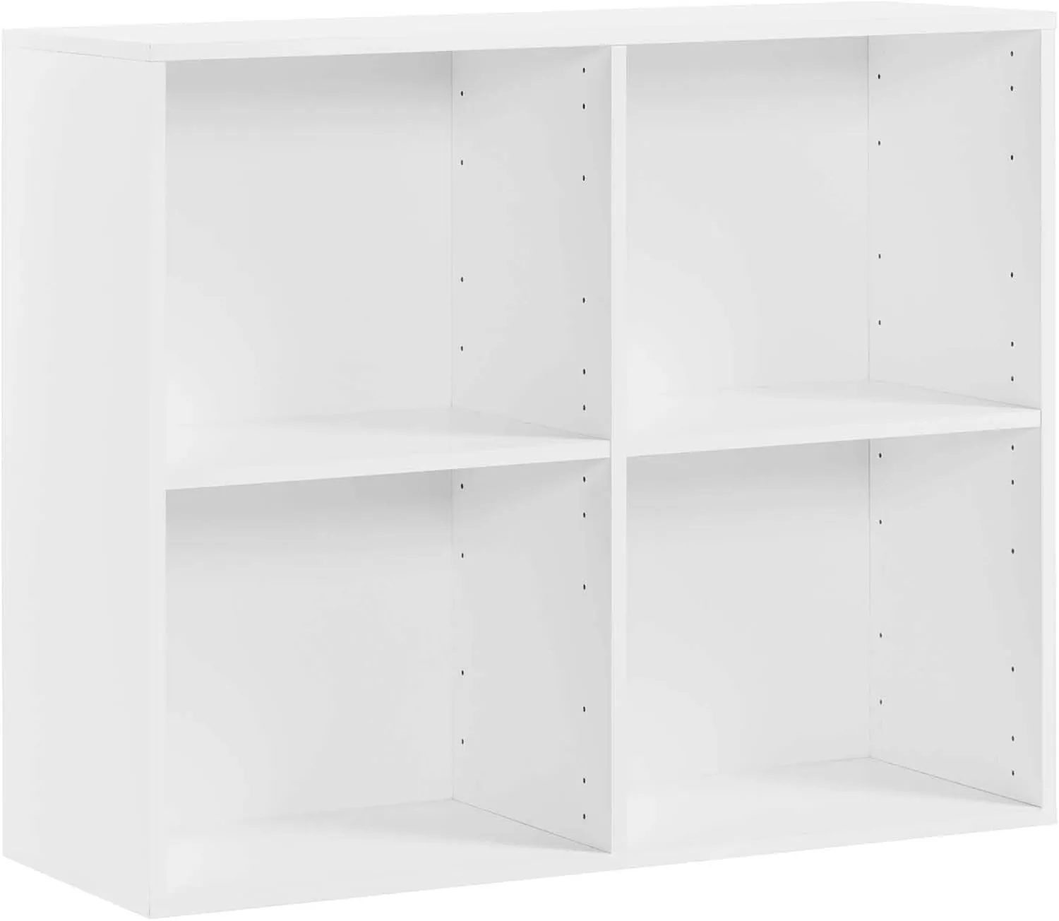 Bild von mokebo Aktenregal Der Verstauer in Weiß, vielseitig einsetzbar als Bücherregal oder Raumteiler, Maße 88x75x35 cm