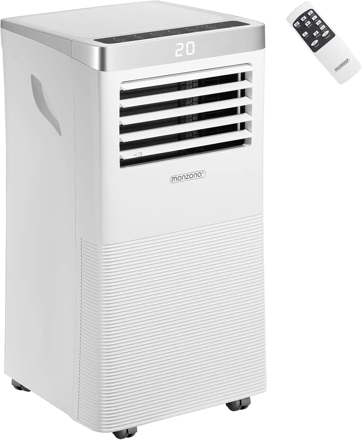 Bild von Monzana mobile Klimaanlage MZKA780 mit 7000 BTU, 4in1 Funktion, Fernbedienung und Timer