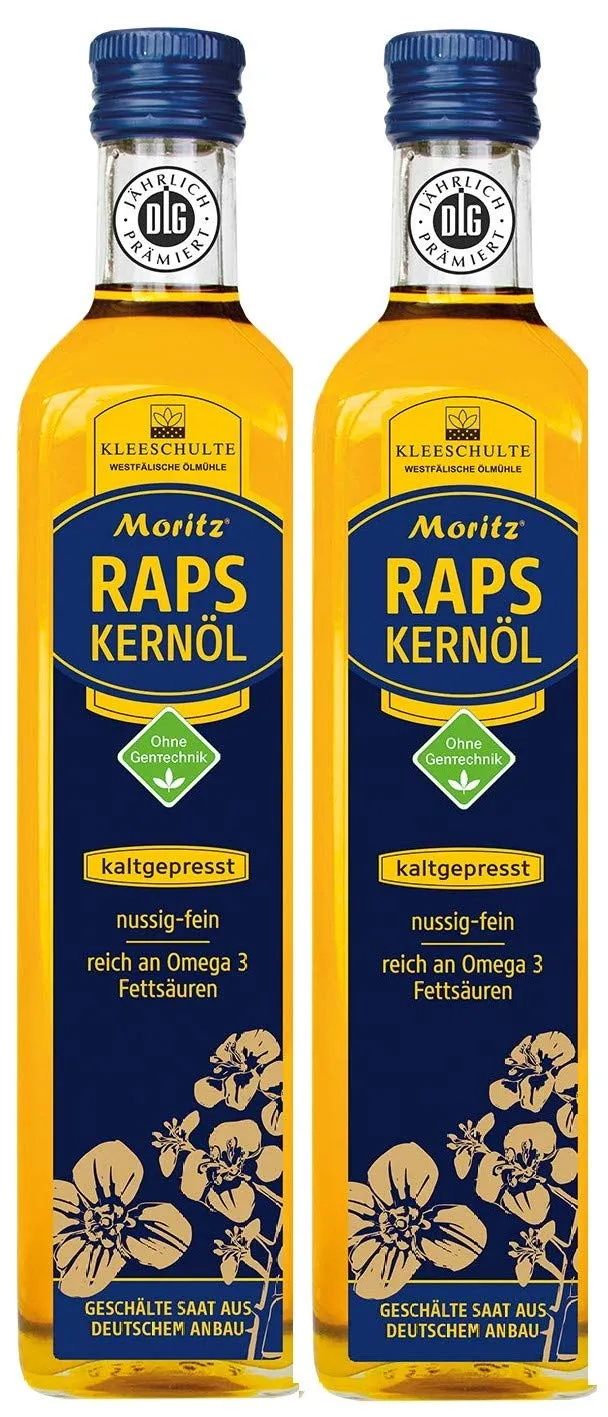 Bild von Moritz Rapskernöl kaltgepresst 2 x 500 ml