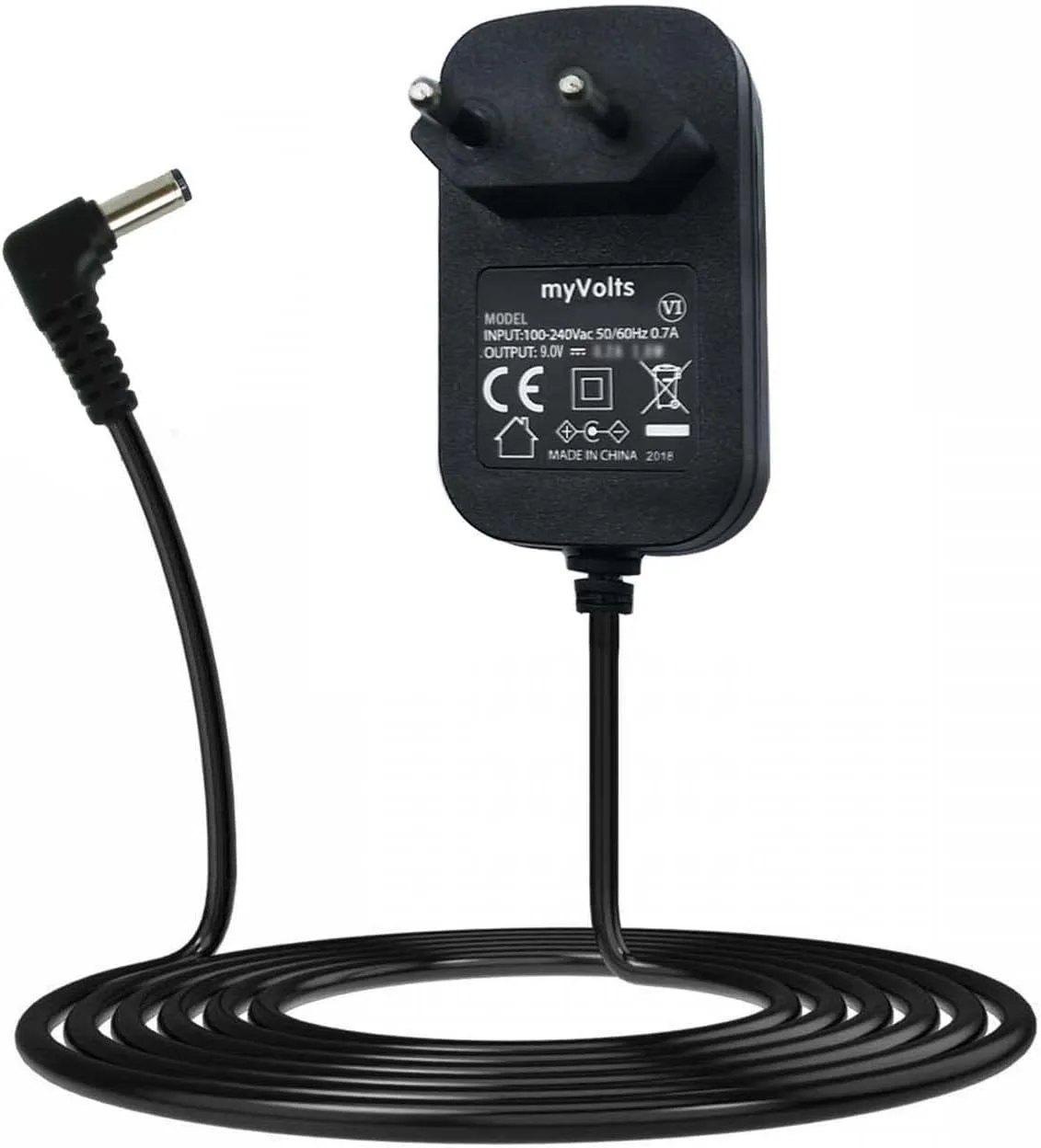 Bild von MyVolts 9V EU-Netzteil für Akai EWI4000S Blaswandler und Windsynth