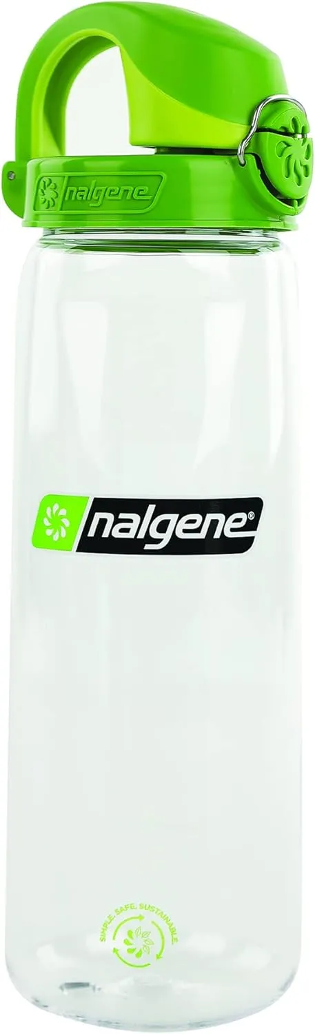 Bild von Nalgene OTF Sustain Trinkflasche in Transparent und Grün mit 0,65 Litern