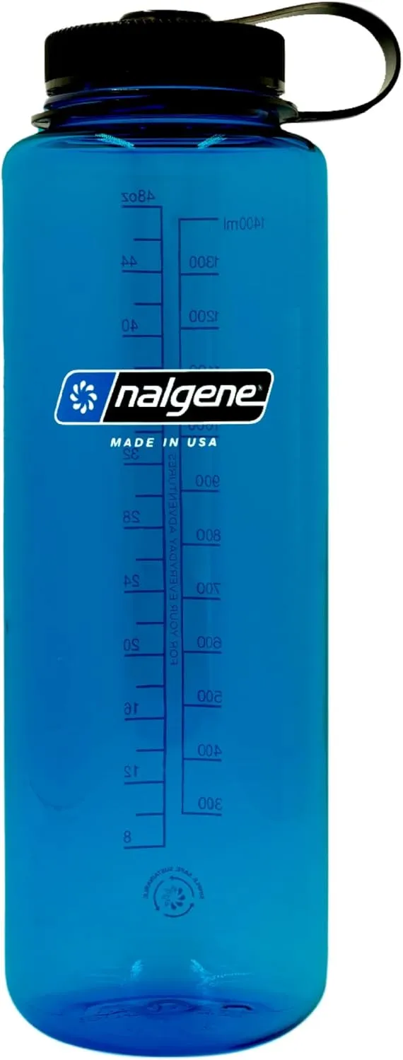 Bild von Nalgene WH Sustain Trinkflasche in Blau mit 1,5 Litern