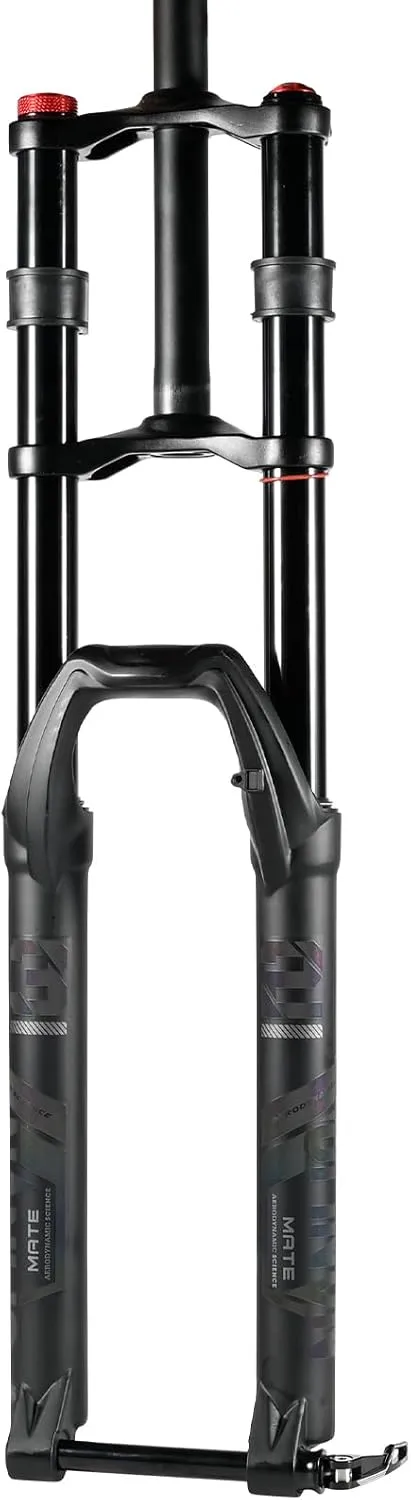 Bild von NANLIO Doppelte Schulter MTB Gabel mit 27,5 Zoll und 150 mm Federweg für E-Bikes