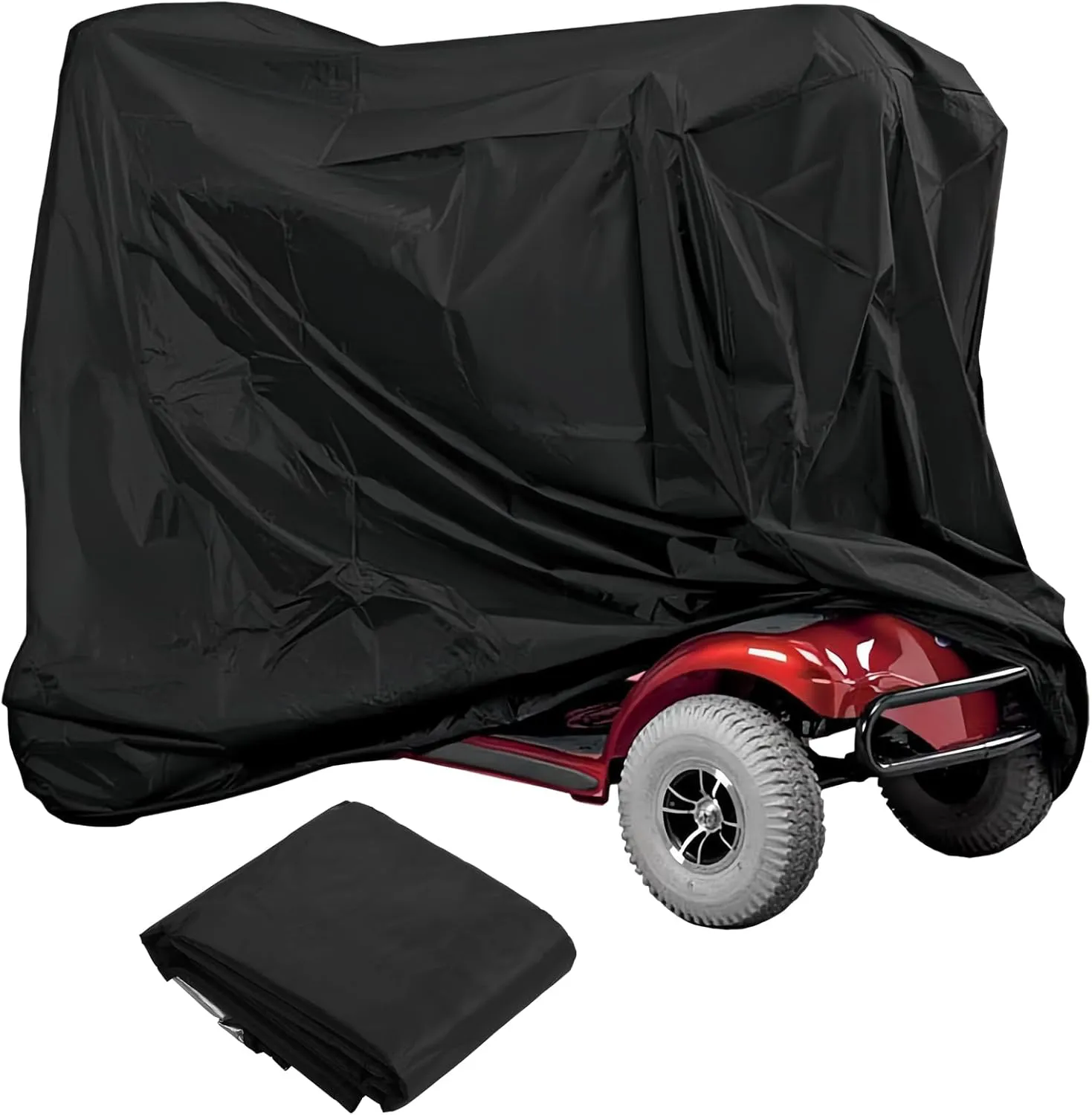 Bild von Natuce Elektromobil Abdeckhaube aus wasserdichtem 210D Oxford für Rollstühle und Mobility Scooter, 190 x 71 x 117 cm