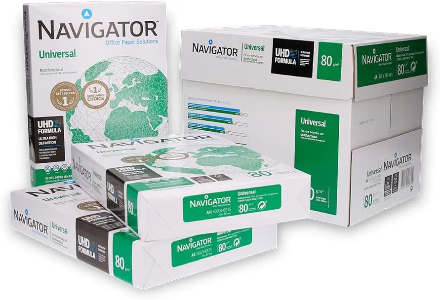 Bild von Navigator Universal Kopierpapier A4 80g/m² in Karton mit 2500 Blatt
