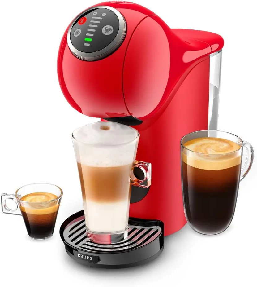 Bild von NESCAFÉ Dolce Gusto Genio S Plus von Krups in Rot, automatische Kaffeekapselmaschine