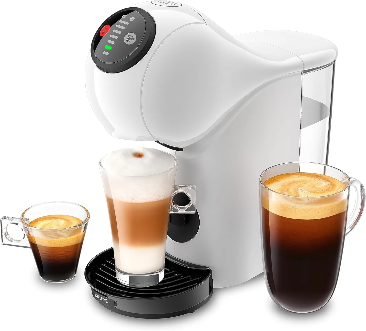 Bild von NESCAFÉ Dolce Gusto Genio S von Krups automatische Kaffeekapselmaschine in Weiß
