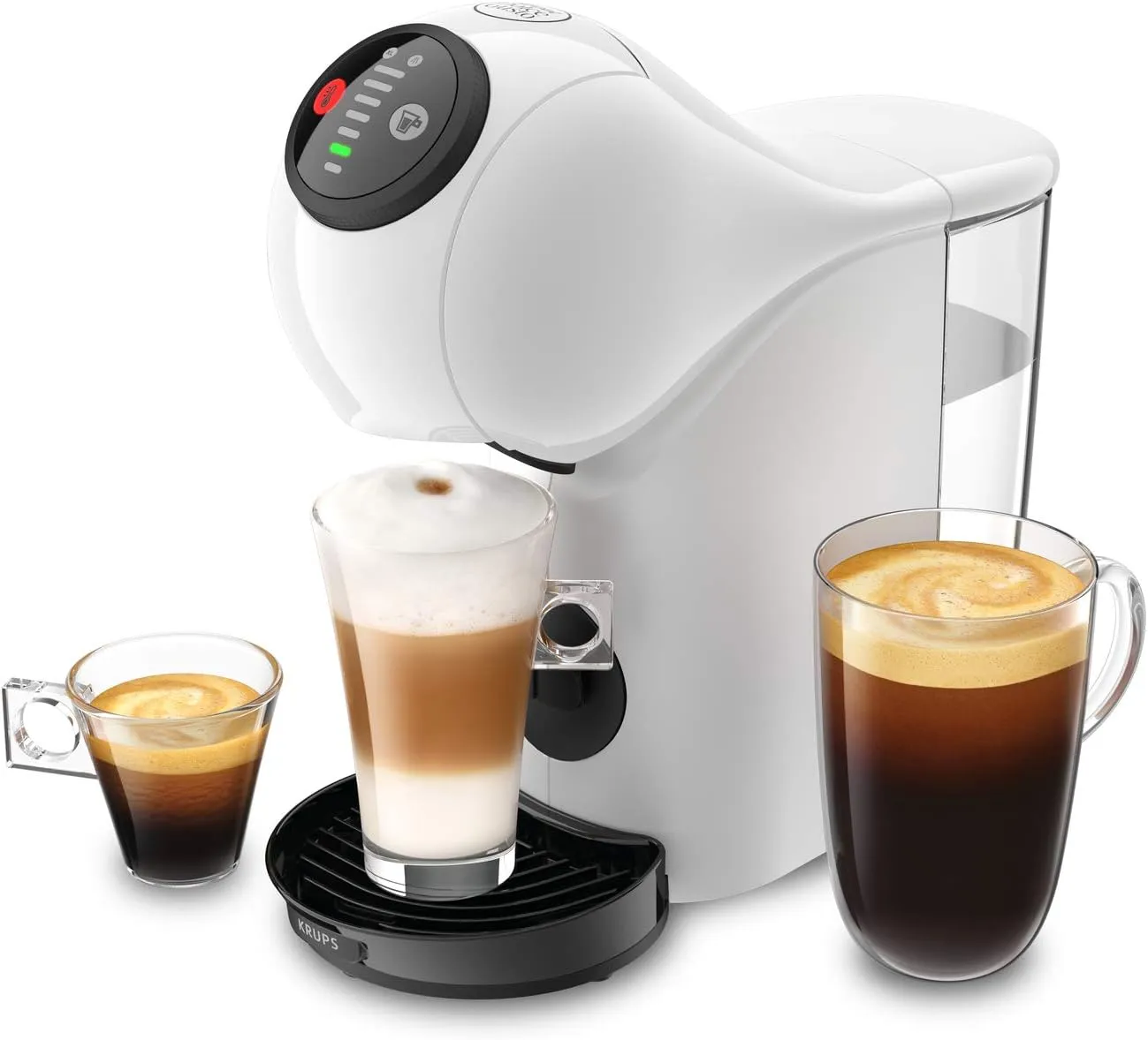Bild von NESCAFÉ DOLCE GUSTO Krups Genio S Kaffeemaschine in Weiß für Espresso und Kapselgetränke
