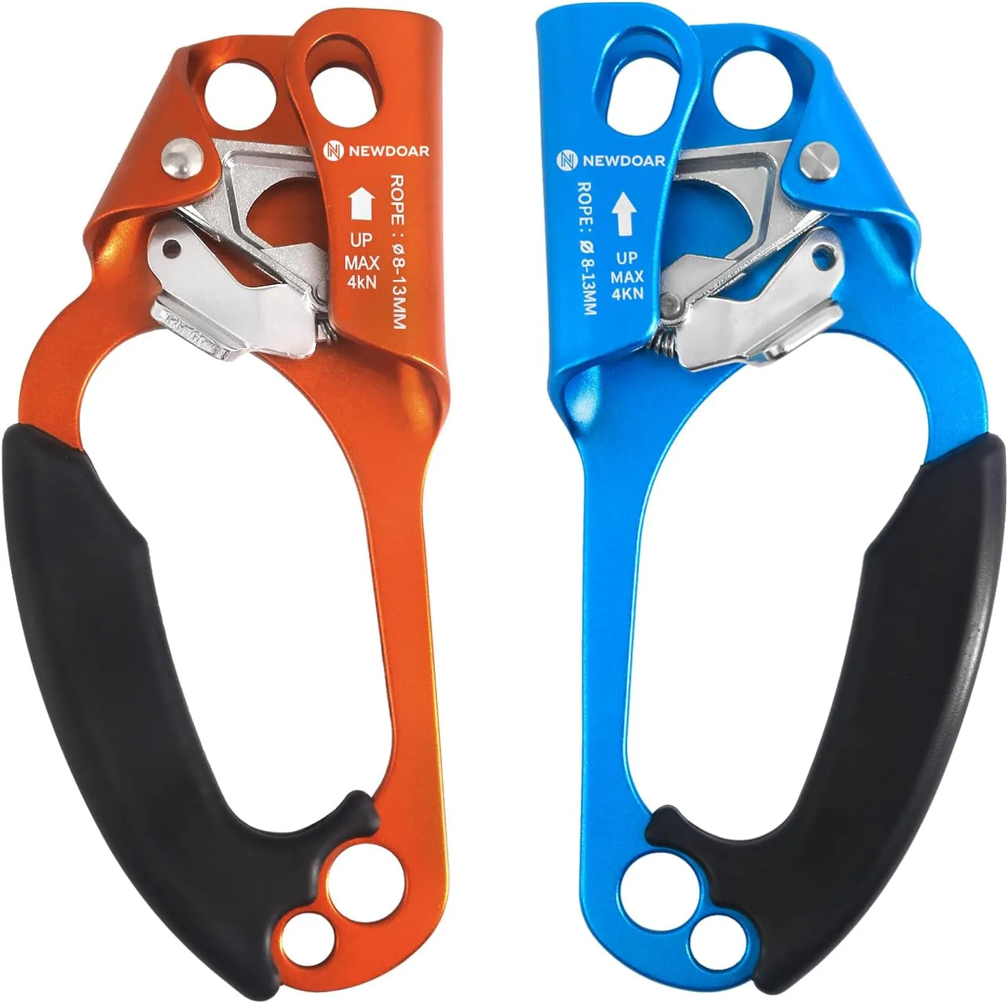 Bild von NewDoar Handsteigklemme für Seile von 8 bis 13 mm, UIAA und CE-zertifiziert