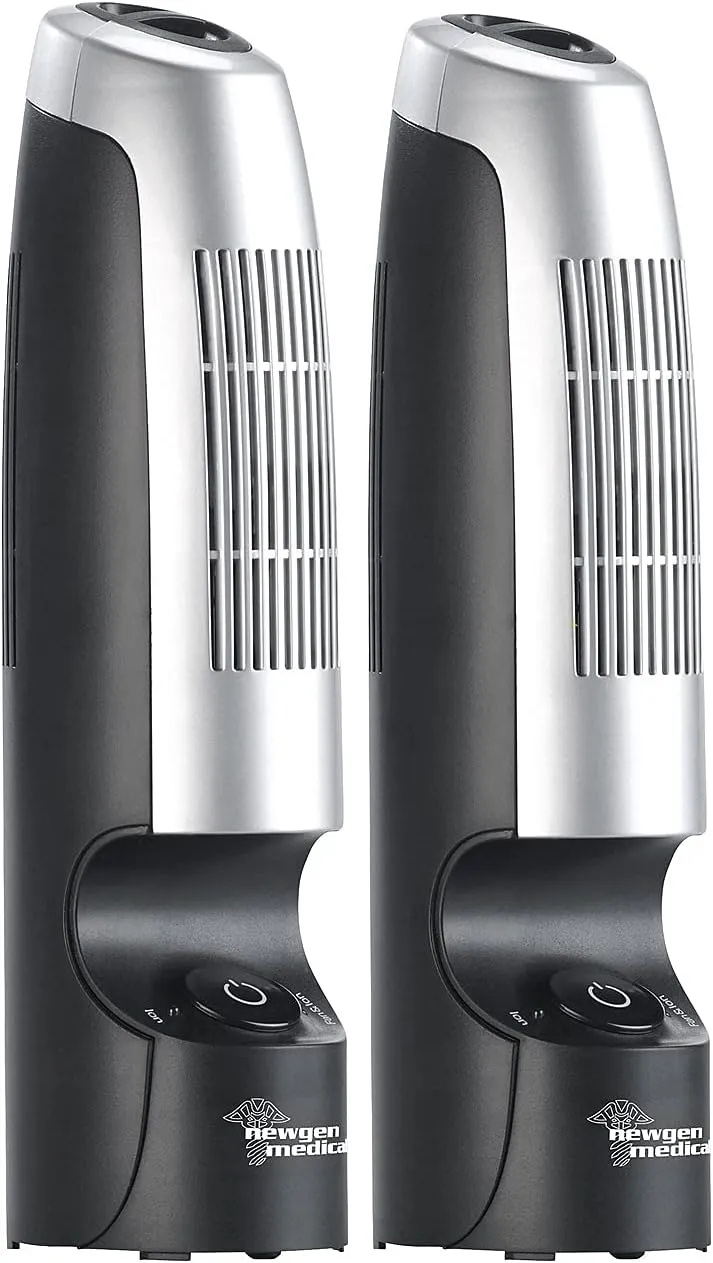 Bild von Newgen Medicals Lufterfrischer 2er Set mit Ionisator und Gebläse, 2 Stufen, 3,2 Watt