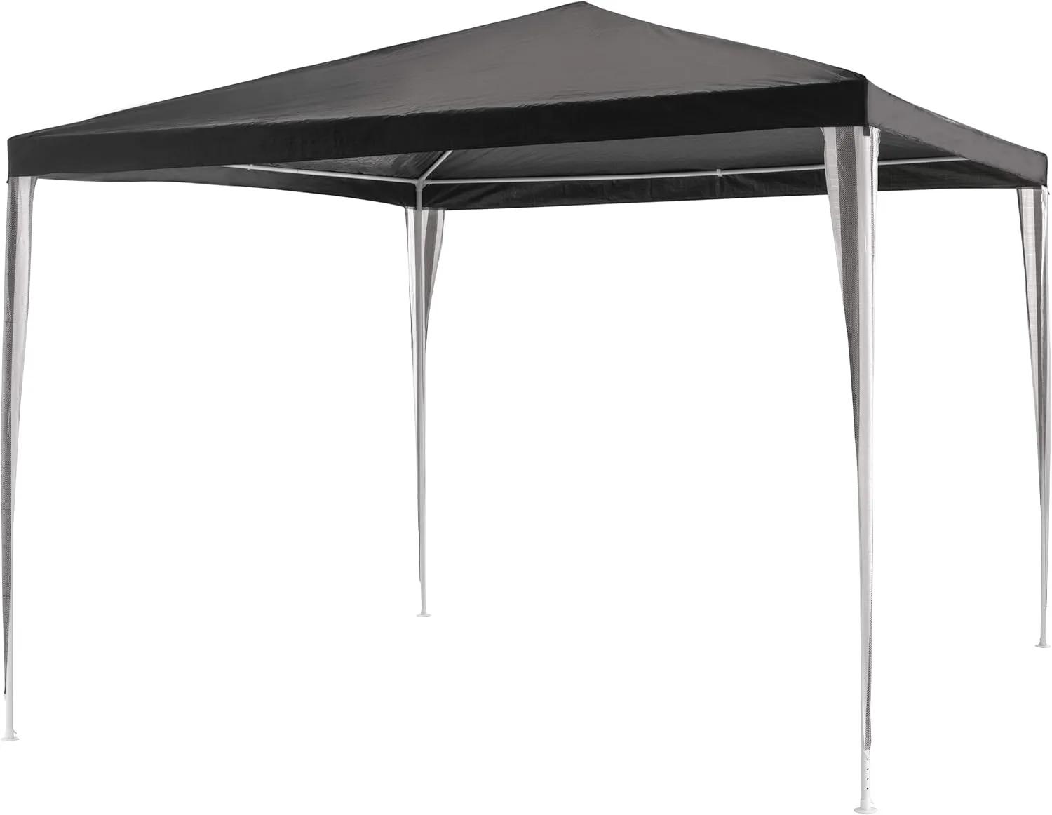 Bild von Nexos Pavillon 3x3 m aus 110g/m² PE Plane mit lackiertem Stahlgestell in Anthrazit