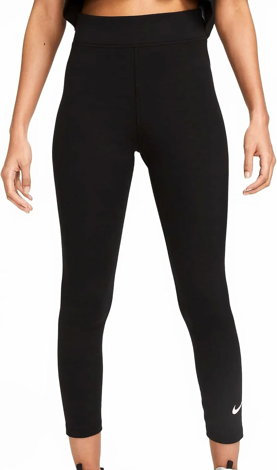 Bild von Nike Damen 7/8 Tight Leggings in Schwarz und Sail, Größe S