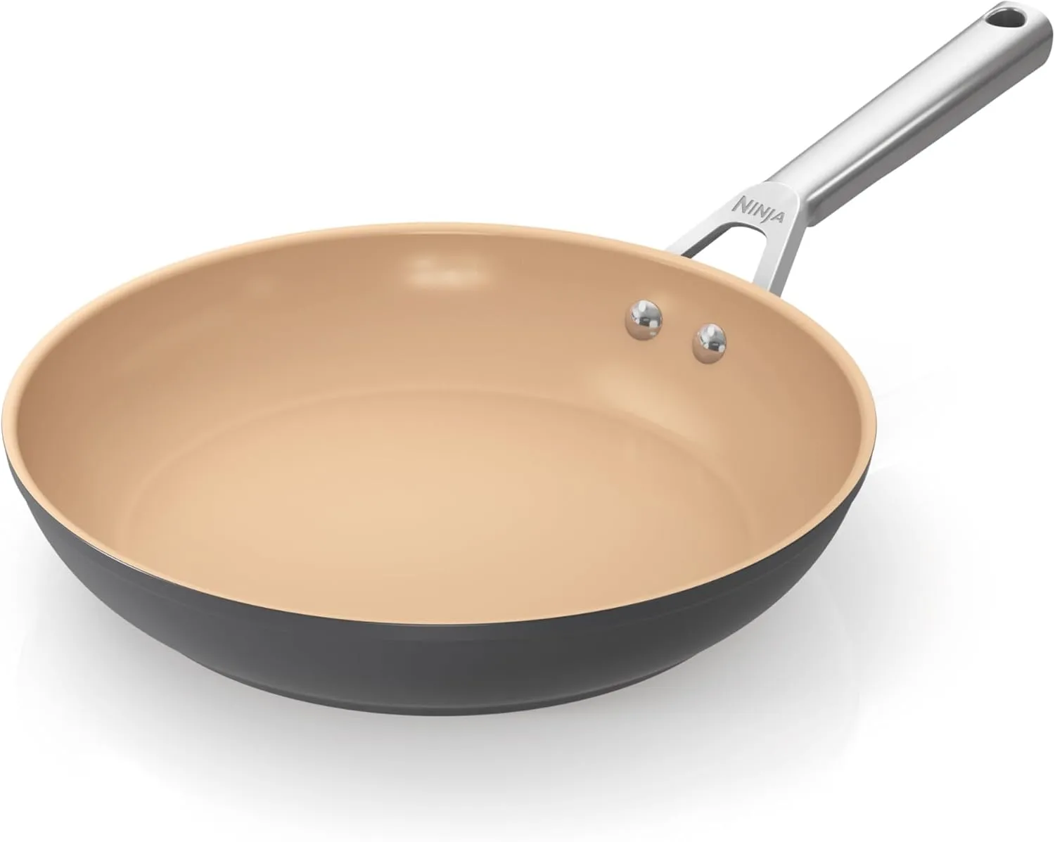 Bild von Ninja CW90026DE 26cm Keramik-Bratpfanne mit antihaftbeschichteter Oberfläche, induktionsgeeignet und ofenfest bis 285 Grad