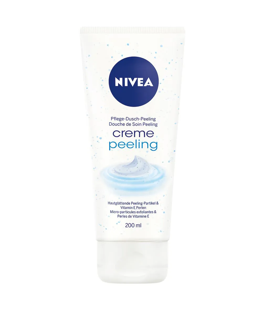 Bild von NIVEA Creme Peeling 200 ml, pflegendes Körperpeeling mit feinen Peelingpartikeln und Vitamin E