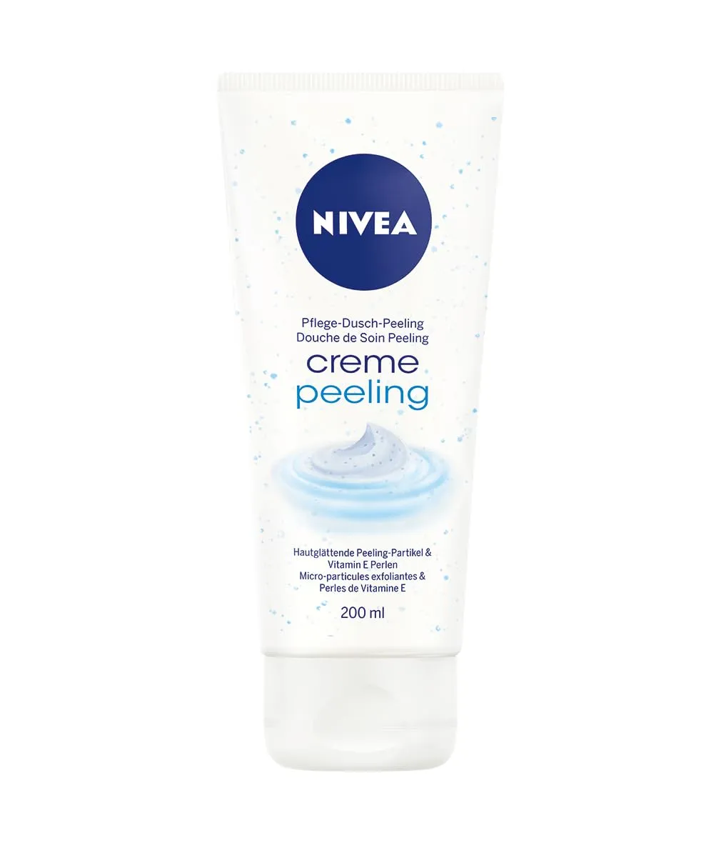 Bild von NIVEA Creme Peeling mit 200 ml für ein glattes und gepflegtes Hautgefühl mit feinen Peelingpartikeln und Vitamin E