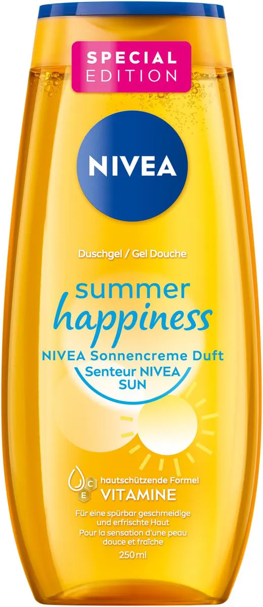 Bild von NIVEA Love Sunshine Pflegedusche 250 ml