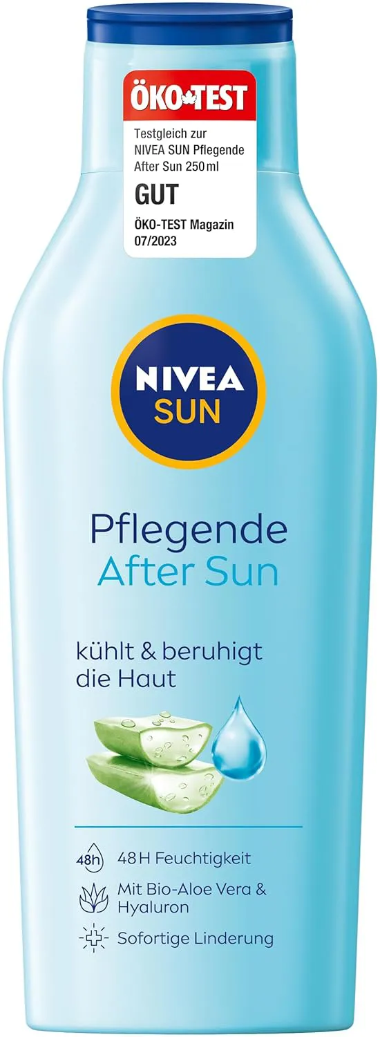Bild von NIVEA SUN After Sun Lotion mit Bio-Aloe Vera und Hyaluron, 400 ml