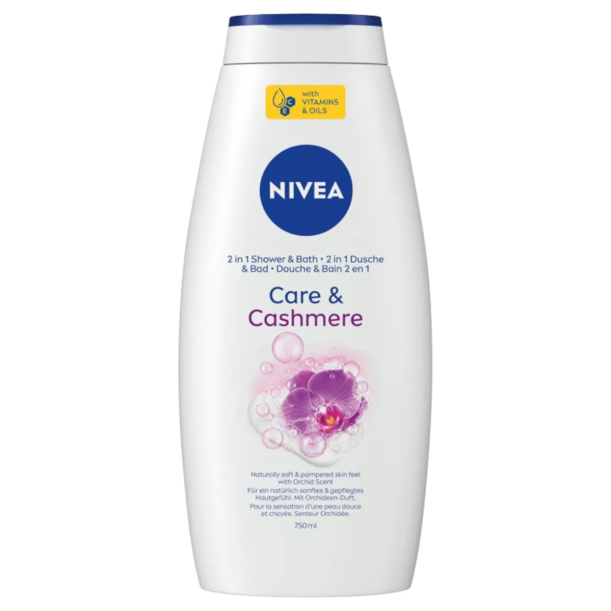 Bild von NIVEA SUN Sensitiv Sonnenlotion mit LSF 50+, 200 ml, wasserfester und parfümfreier Schutz für empfindliche Haut