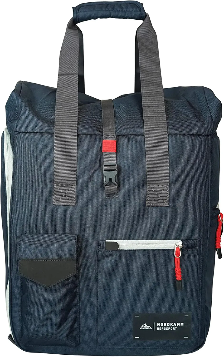 Bild von NORDKAMM Skischuhtasche mit Helmfach und Rucksackfunktion in Blau für Damen und Herren
