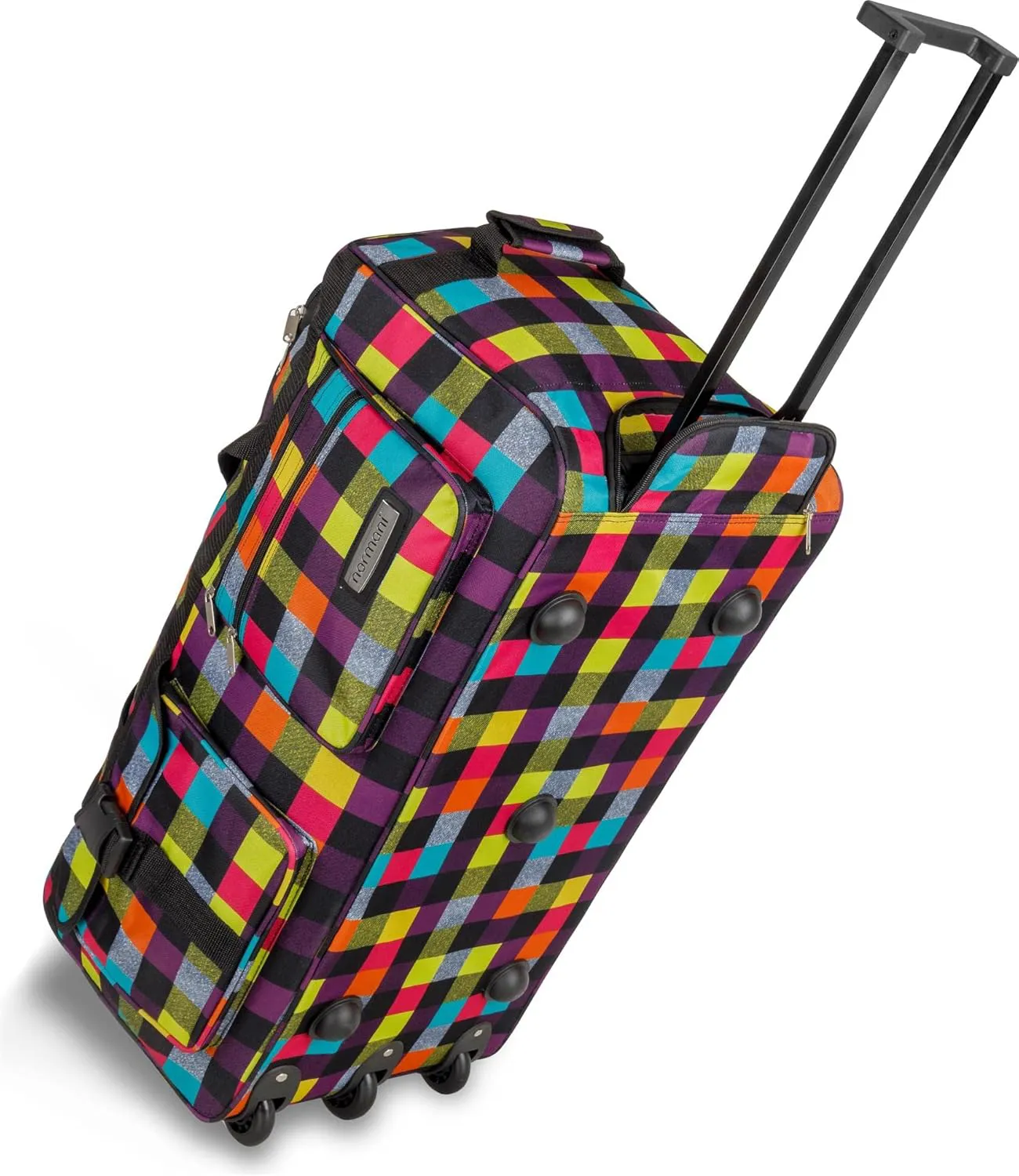 Bild von normani Jumbo Reisetasche XXL mit Rollen aus robustem Material