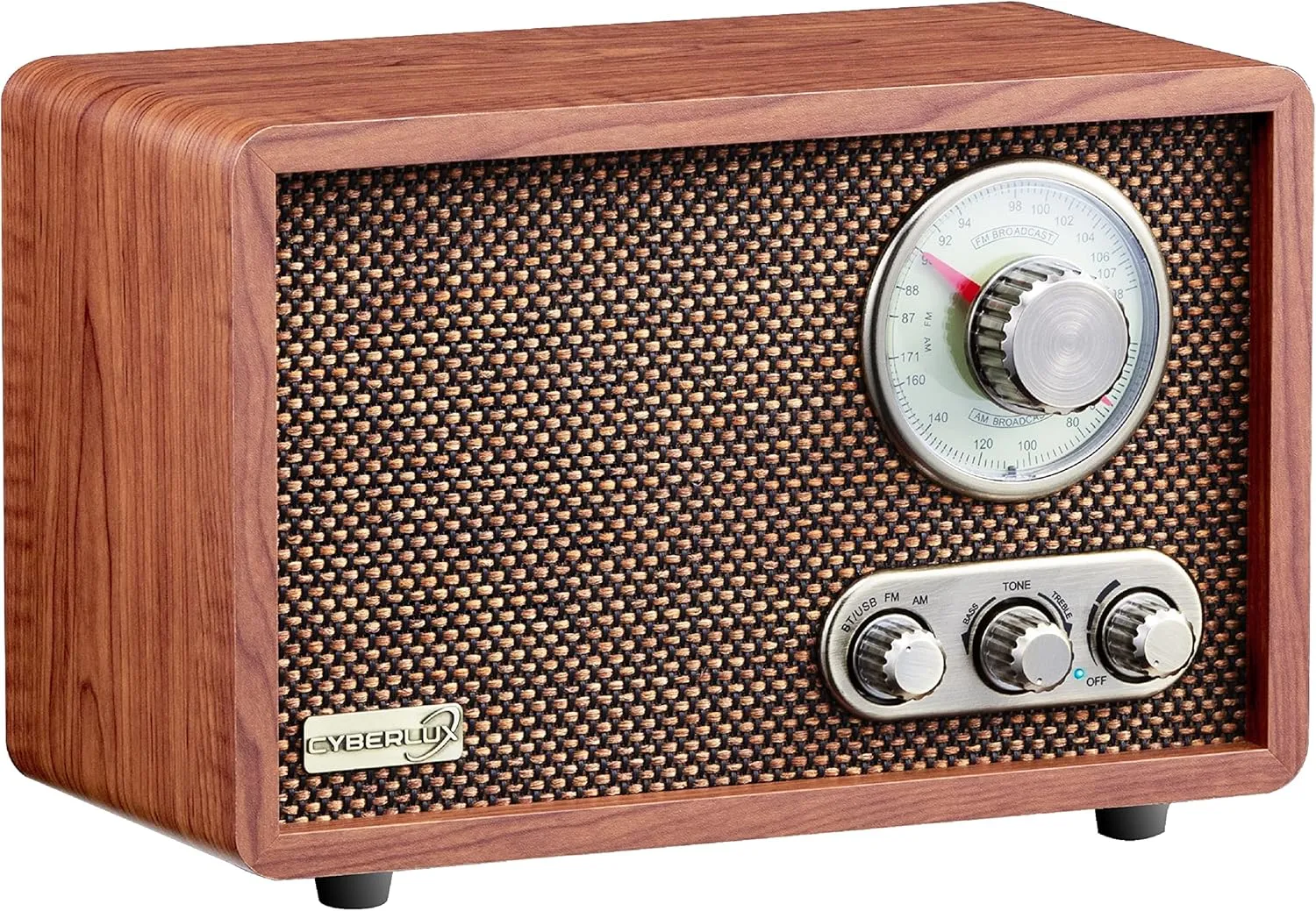 Bild von Nostalgie Kompaktanlage mit Bluetooth, USB und SD Karten Slot im Retro Style