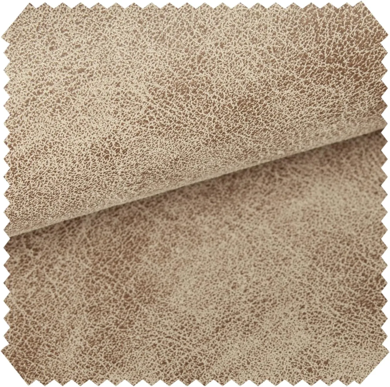 Bild von novely Eternity Möbelstoff in Antiklederoptik in Beige, schwer entzündbar, Meterware
