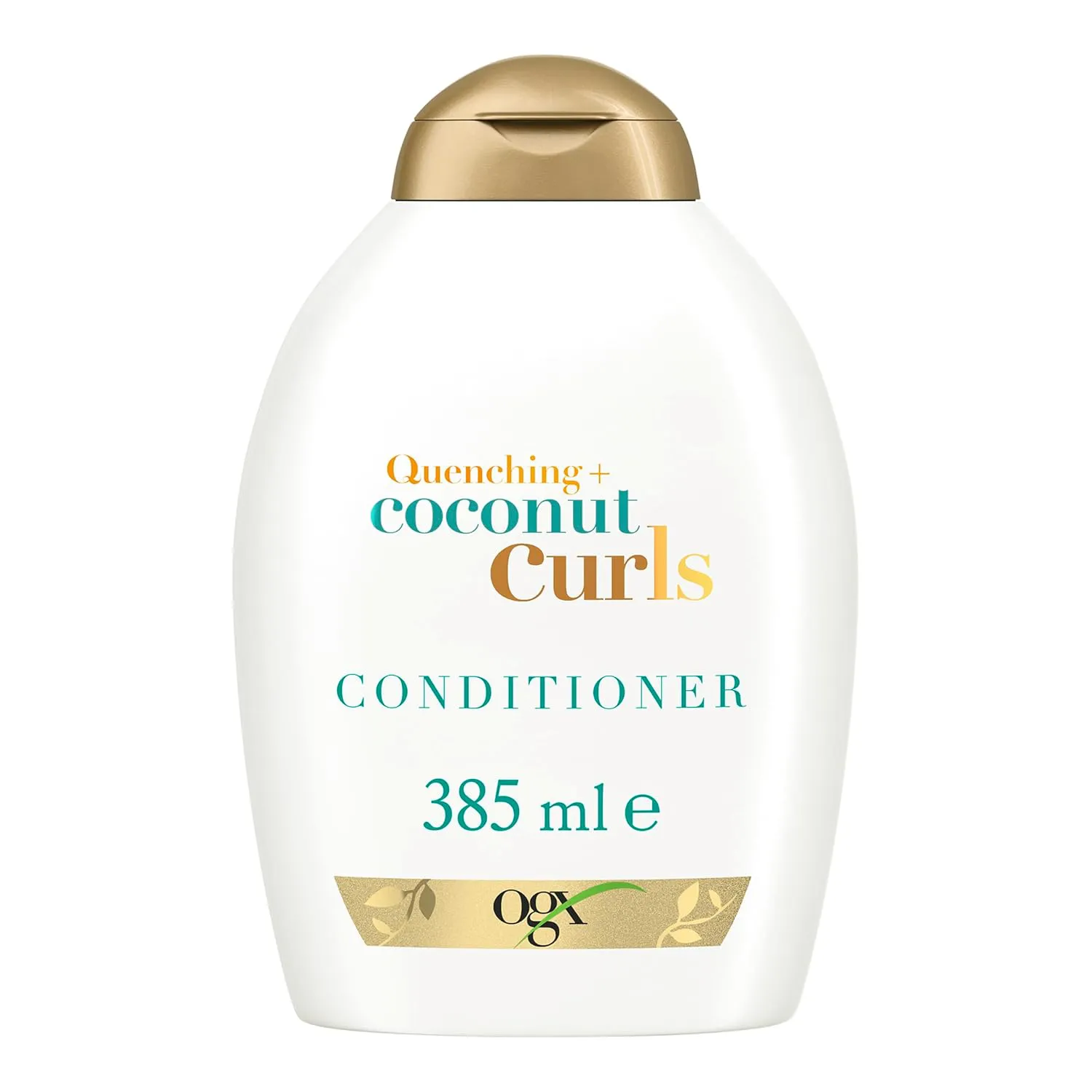 Bild von OGX Quenching Coconut Curls Conditioner 385 ml für lockiges Haar mit Kokosöl und Honig, sulfatfrei