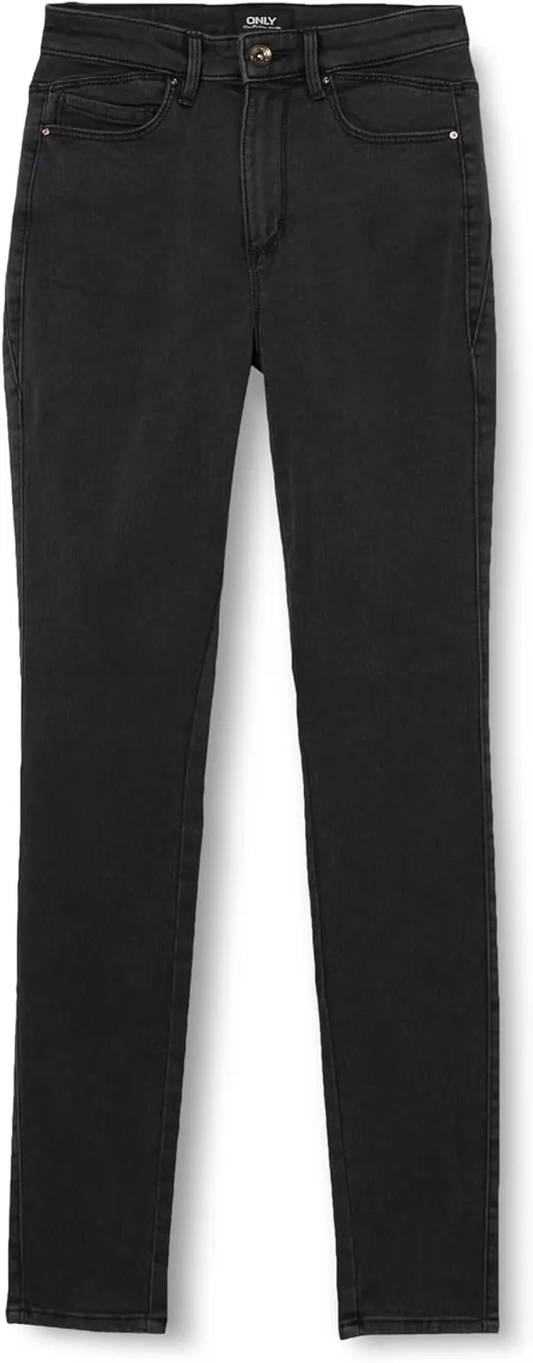 Bild von ONLY Onlroyal Damen Jeanshose mit hoher Taille