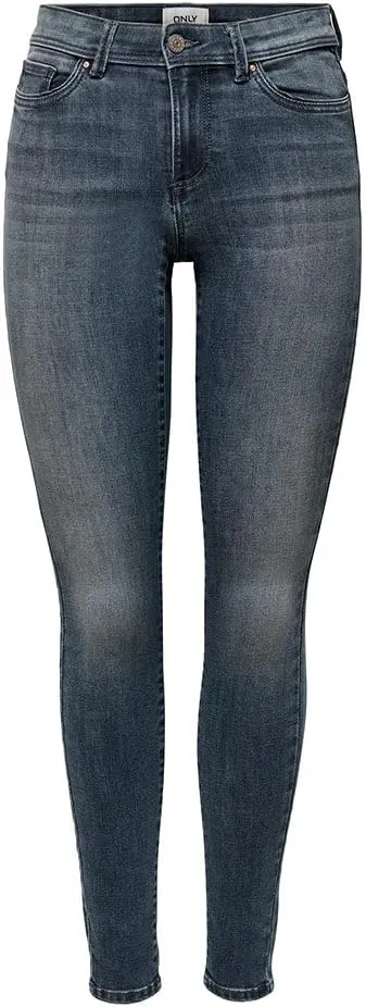 Bild von ONLY ONLWAUW Skinny Jeans für Damen mit mittlerer Taille und schmalem Schnitt