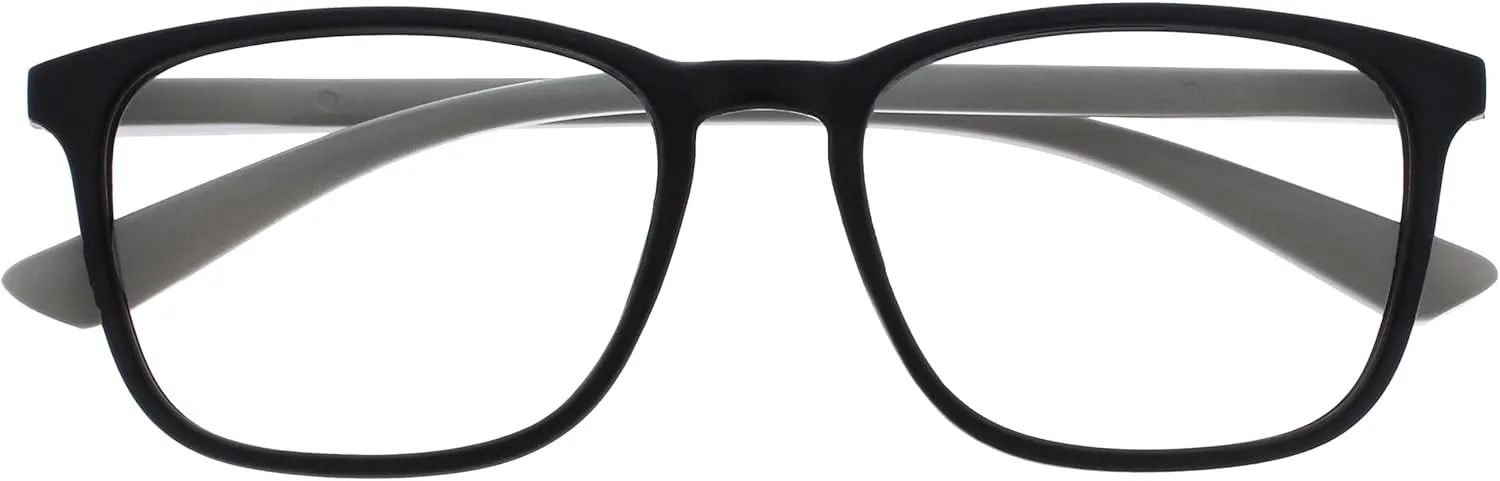 Bild von OPULIZE Max Lesebrille R78 in klassischer großer rechteckiger Fassung für Herren und Damen