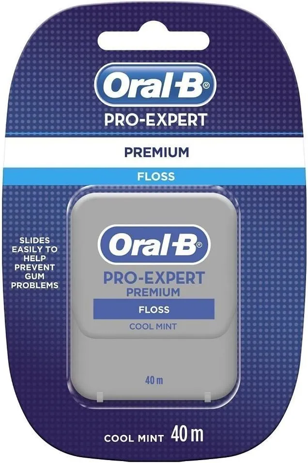 Bild von Oral-B Pro Expert Premium Zahnseide im 3er Pack mit 40 Metern in cooler Minze