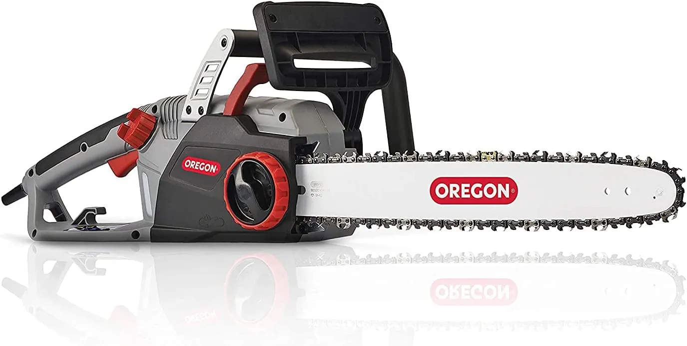 Bild von Oregon CS1500 Elektrokettensäge mit 45 cm Schnittlänge und 2400 Watt Leistung, selbstschärfend und mit 3 Jahren Garantie