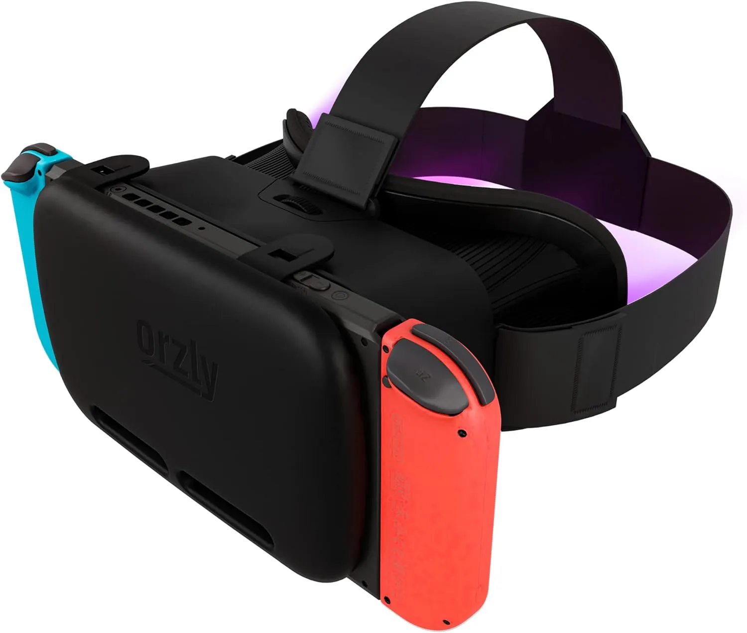 Bild von Orzly VR Brille für Nintendo Switch in Schwarz mit Geschenkbox-Edition