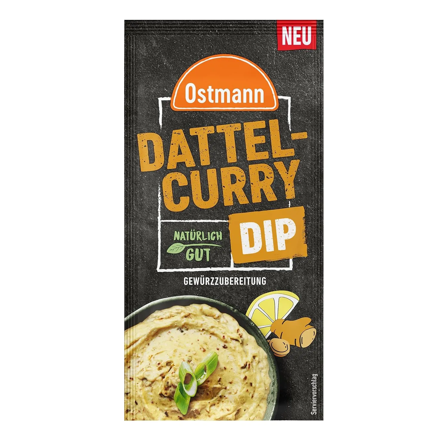 Bild von Ostmann Dattel-Curry Dip Gewürz mit 100 % natürlichen Zutaten in 10 g Beutel