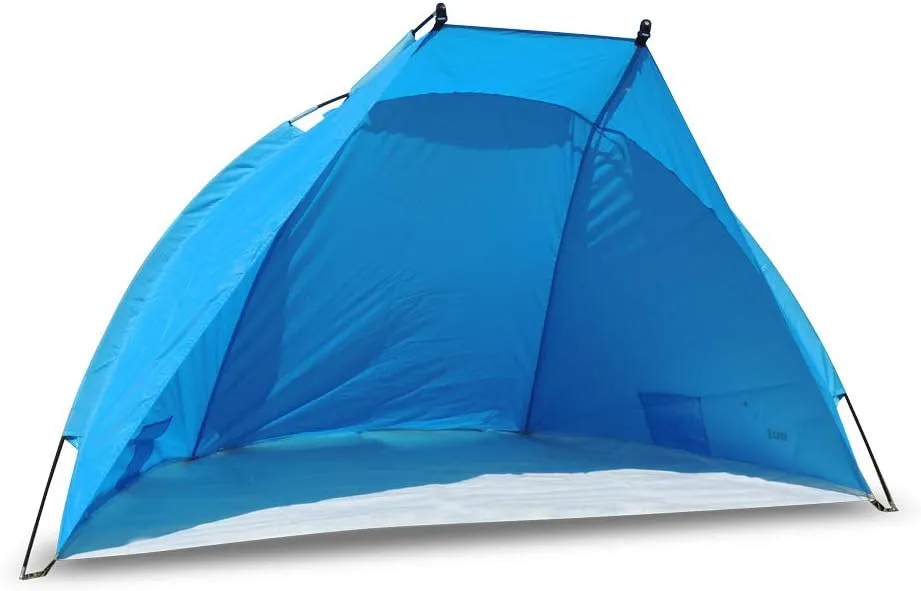 Bild von outdoorer Helios Strandmuschel mit UV Schutz 80 und Mini-Packmaß als Sonnenschutz und Windschutz