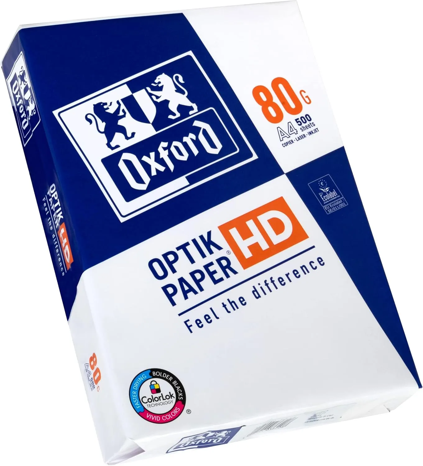Bild von Oxford Premium Kopier- und Druckerpapier, 500 Blatt, DIN A4