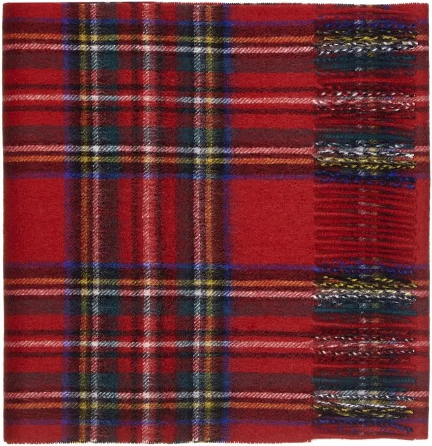 Bild von Oxfords Luxury Tartan Schal aus reiner Schurwolle und Cashmere