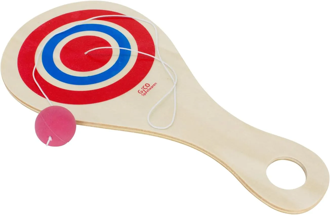 Bild von Paddle Ball Set Retro aus Holz für Garten und Strand, Artikelnummer 3267