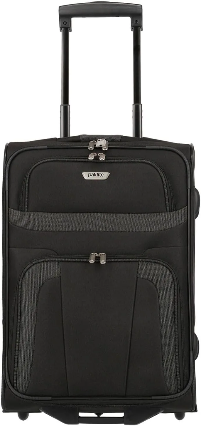 Bild von Paklite Orlando Handgepäck Koffer mit 2 Rollen, 53 cm und 37 Litern im klassischen Design