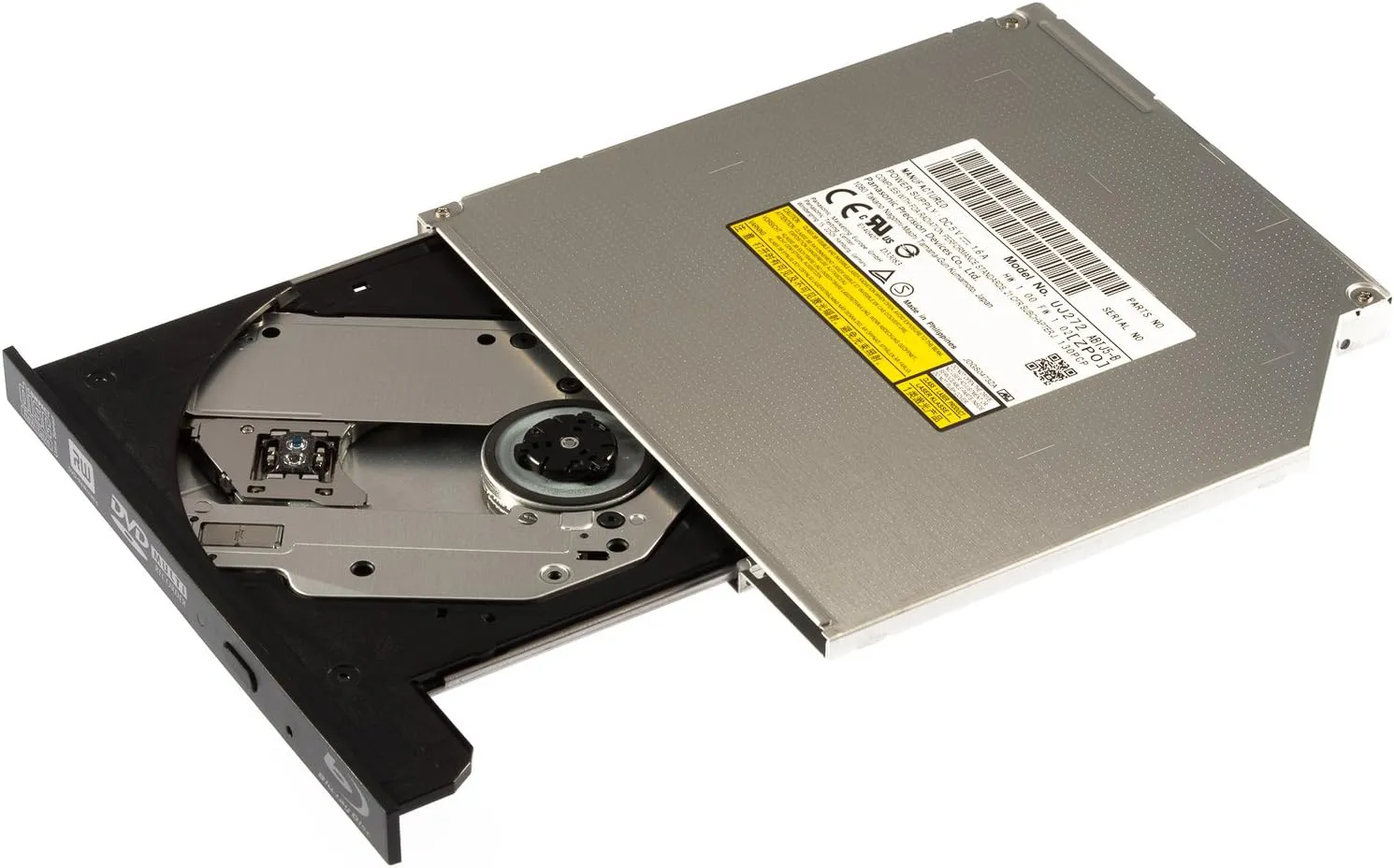 Bild von Panasonic interner SATA Blu-ray Brenner BD-MLT UJ272 ultra slim für CD, DVD und Blu-ray