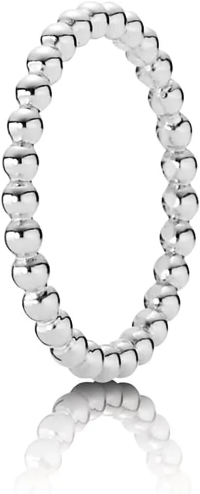 Bild von PANDORA Purely Ring aus Silber mit Perlen