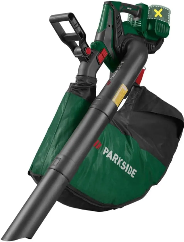 Bild von Parkside PLSA 40-Li D2 Akku Laubsauger und Laubbläser ohne Akku und Ladegerät