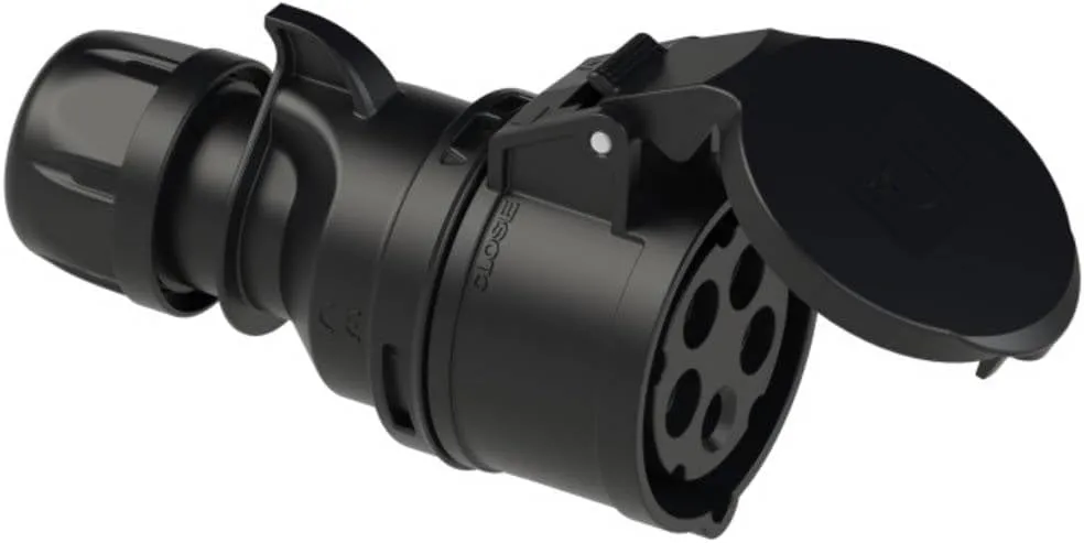 Bild von PCE Venttechnik 225-6ttx CEE Kupplung 32 A 5-polig 400 V