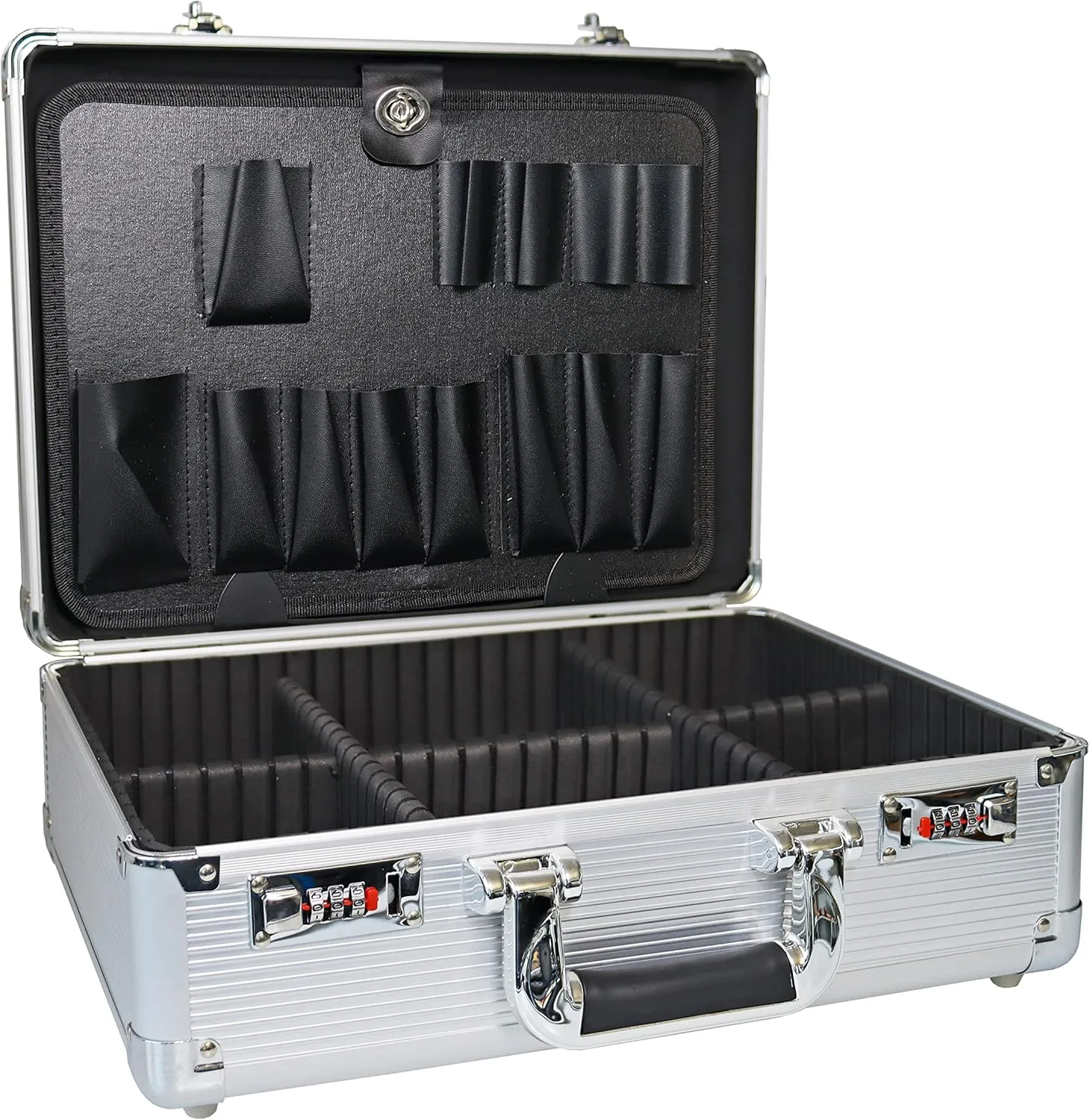 Bild von PeakTech 7245 Werkzeugkoffer mit Sortierfächern in den Maßen 400 x 150 x 300 mm