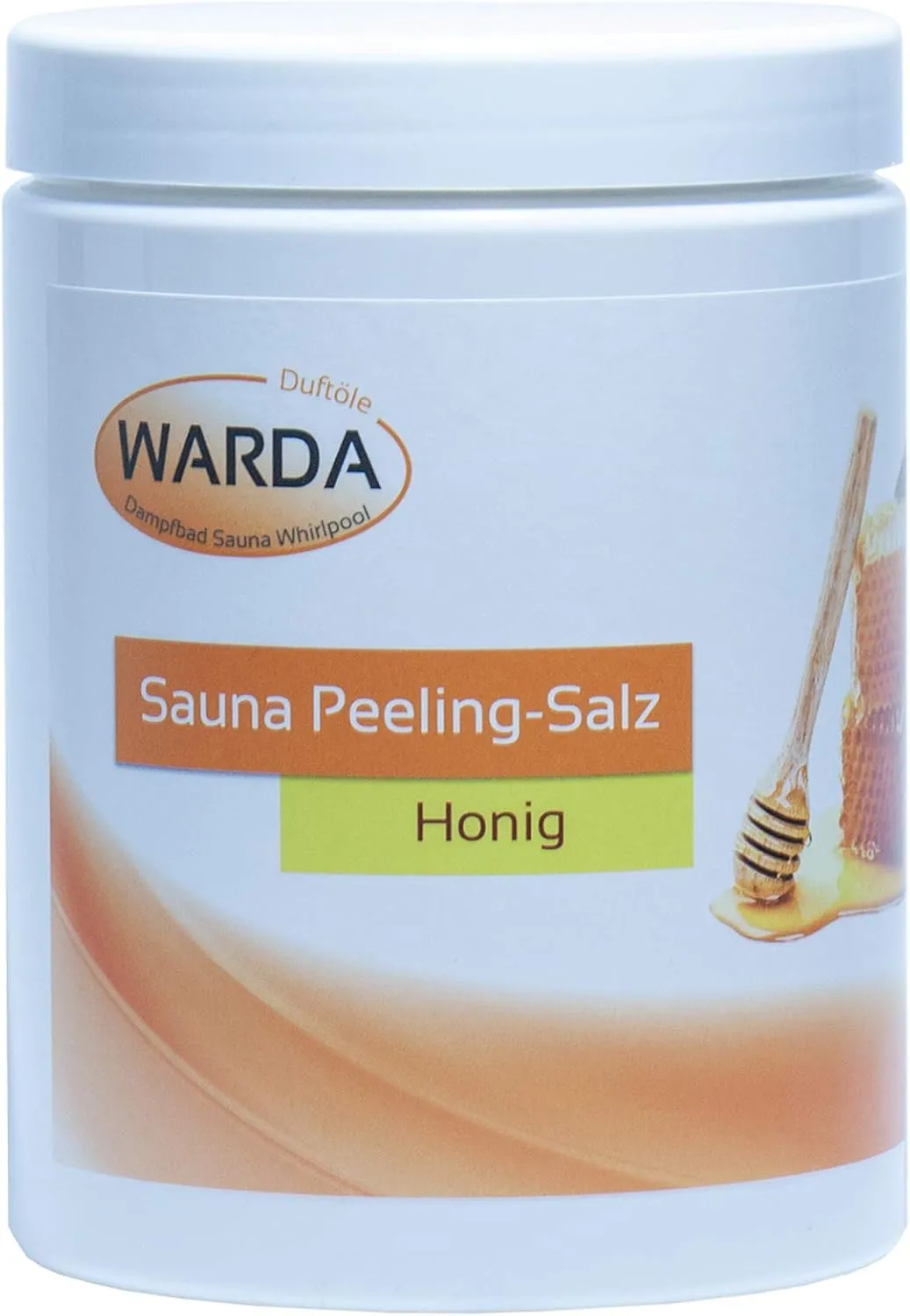 Bild von Peelingsalz und Saunasalz Set mit 1 Kilo Honig und 100g Rekosan Kristallsalz für die Salzmühle